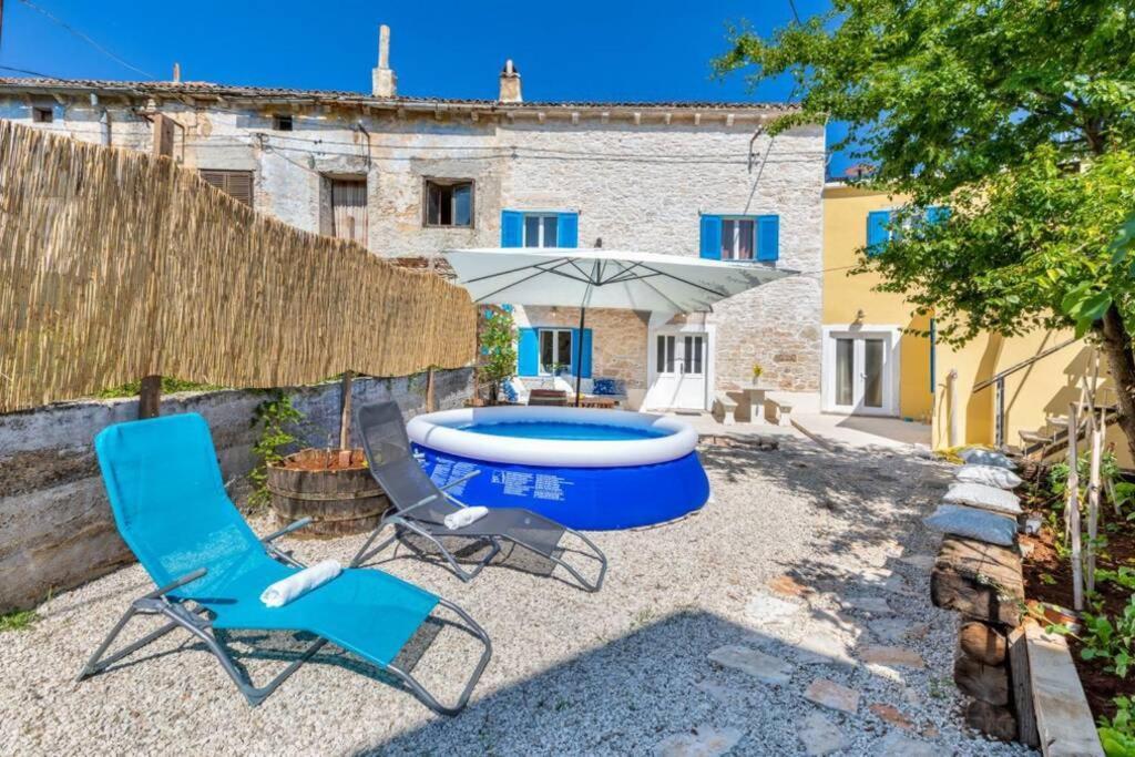 Casa Di Pietra Matelici Vila Divšići Exterior foto